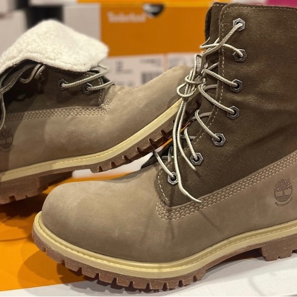 Authentic Teddy Fleece Fold-Down WP - Women's Winter Boots - Picture 6 of 6